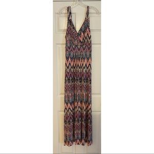 NEVER WORN Cotton Patterned Maxi Dress